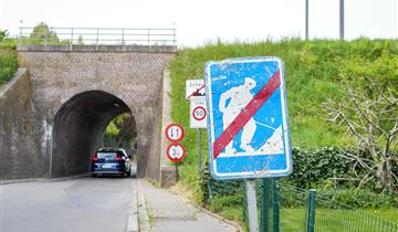 Infomarkt overwegen, spoorwegtunnel & fietsverbindingen